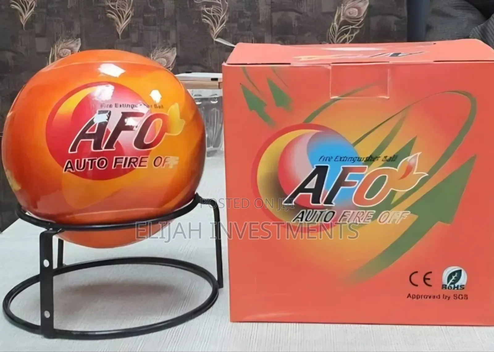 Afo (Auto Fire Off) Fire Extinguisher Ball