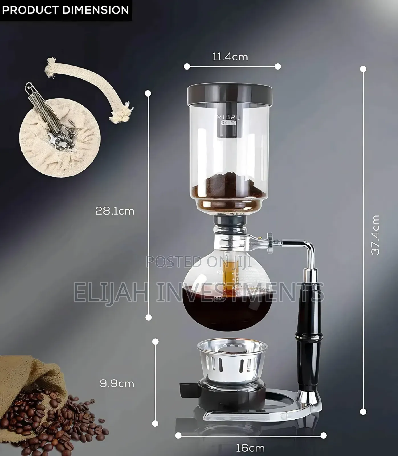 Japanese-Style Siphon Coffee Maker