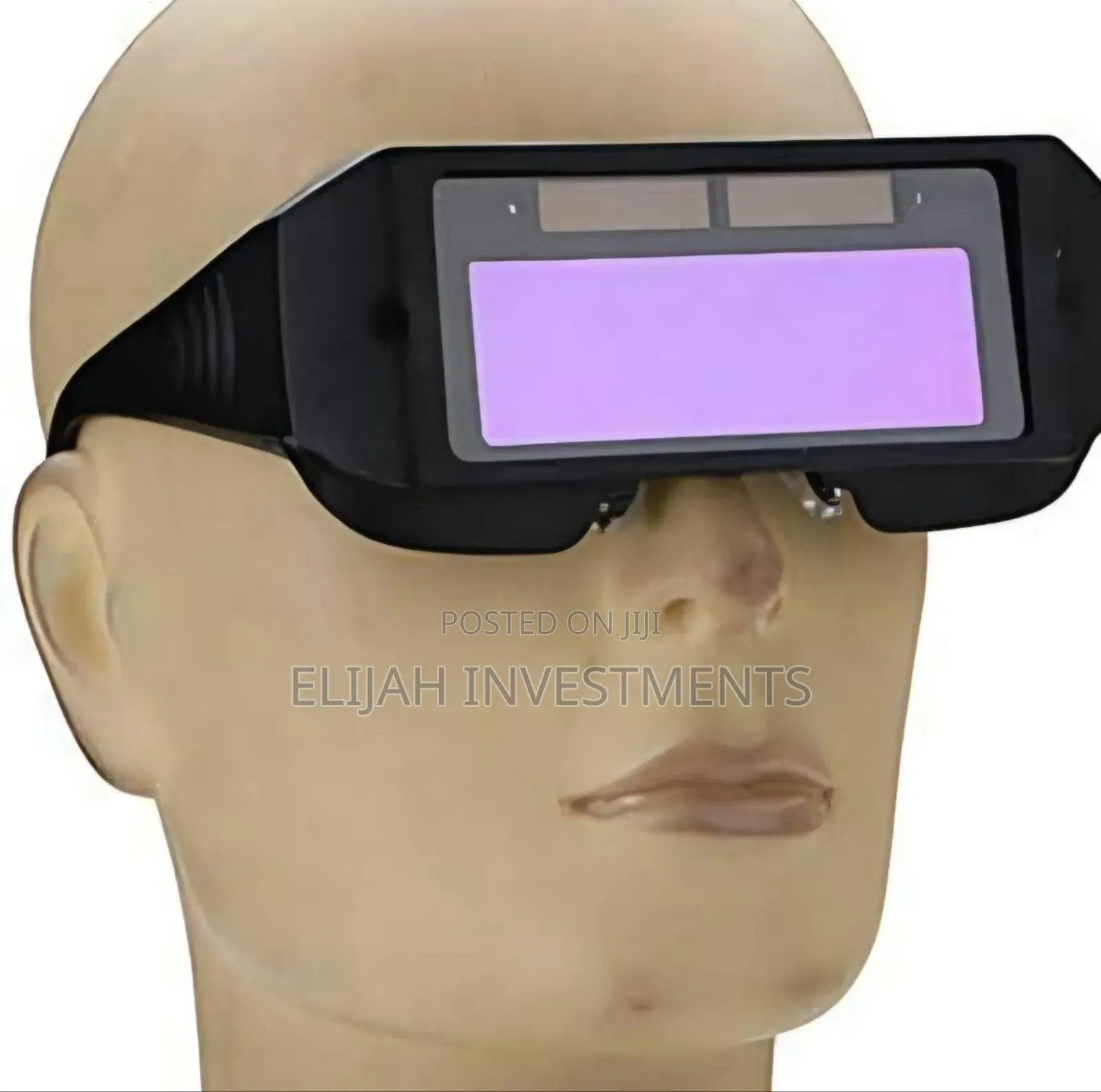Solar-powered Auto-darkening Welding Goggles