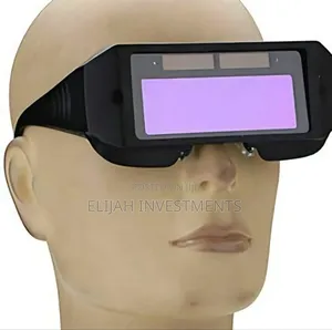 Solar-powered Auto-darkening Welding Goggles