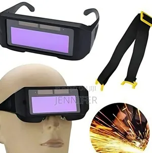 Solar-powered Auto-darkening Welding Goggles