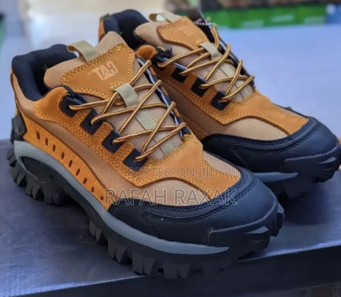 New Classic Men’S Brown Cat Hiker Style Sneaker Casual Shoes