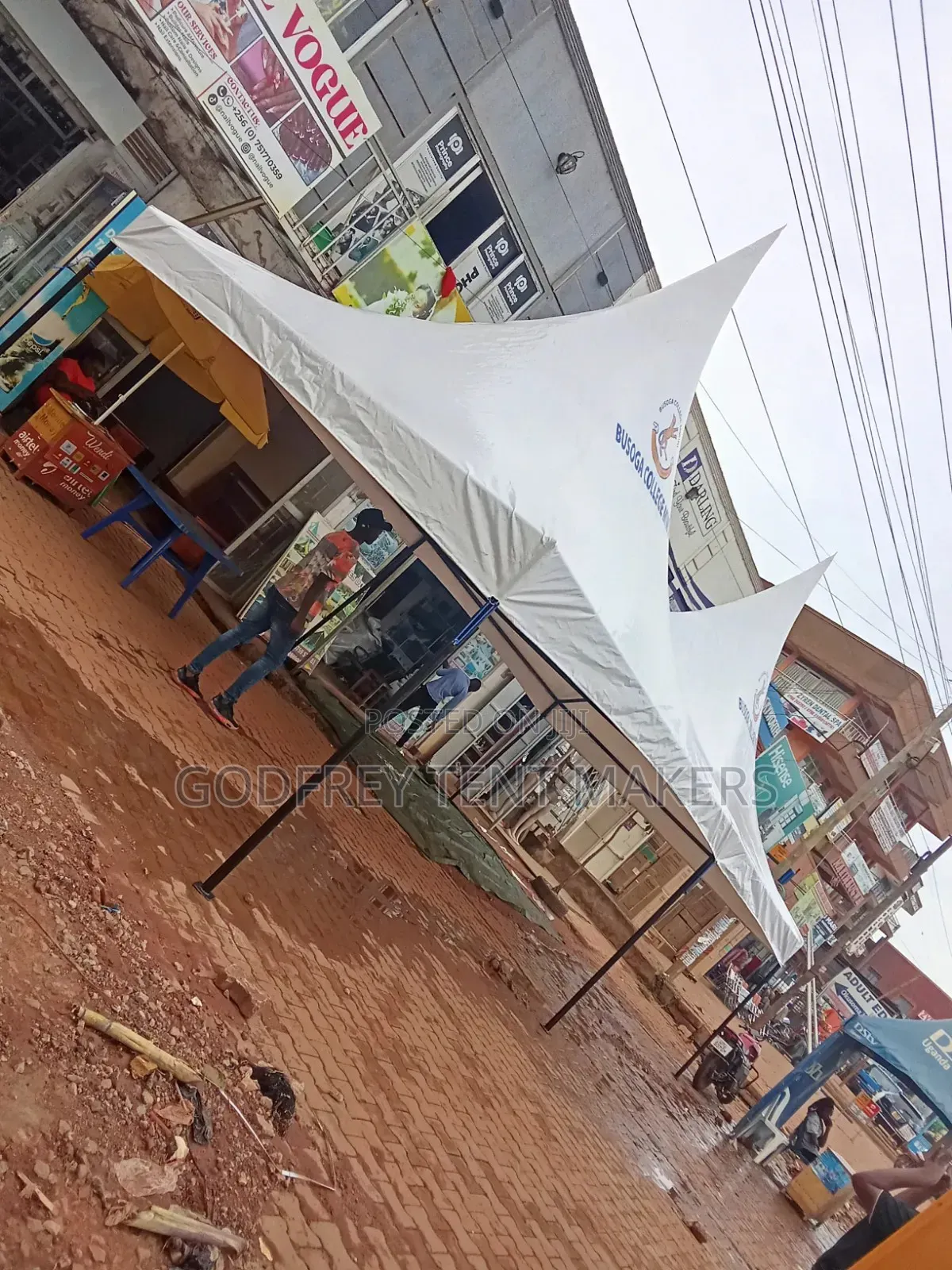 100 Seater Tent Manufactured in High Quality PVC Material