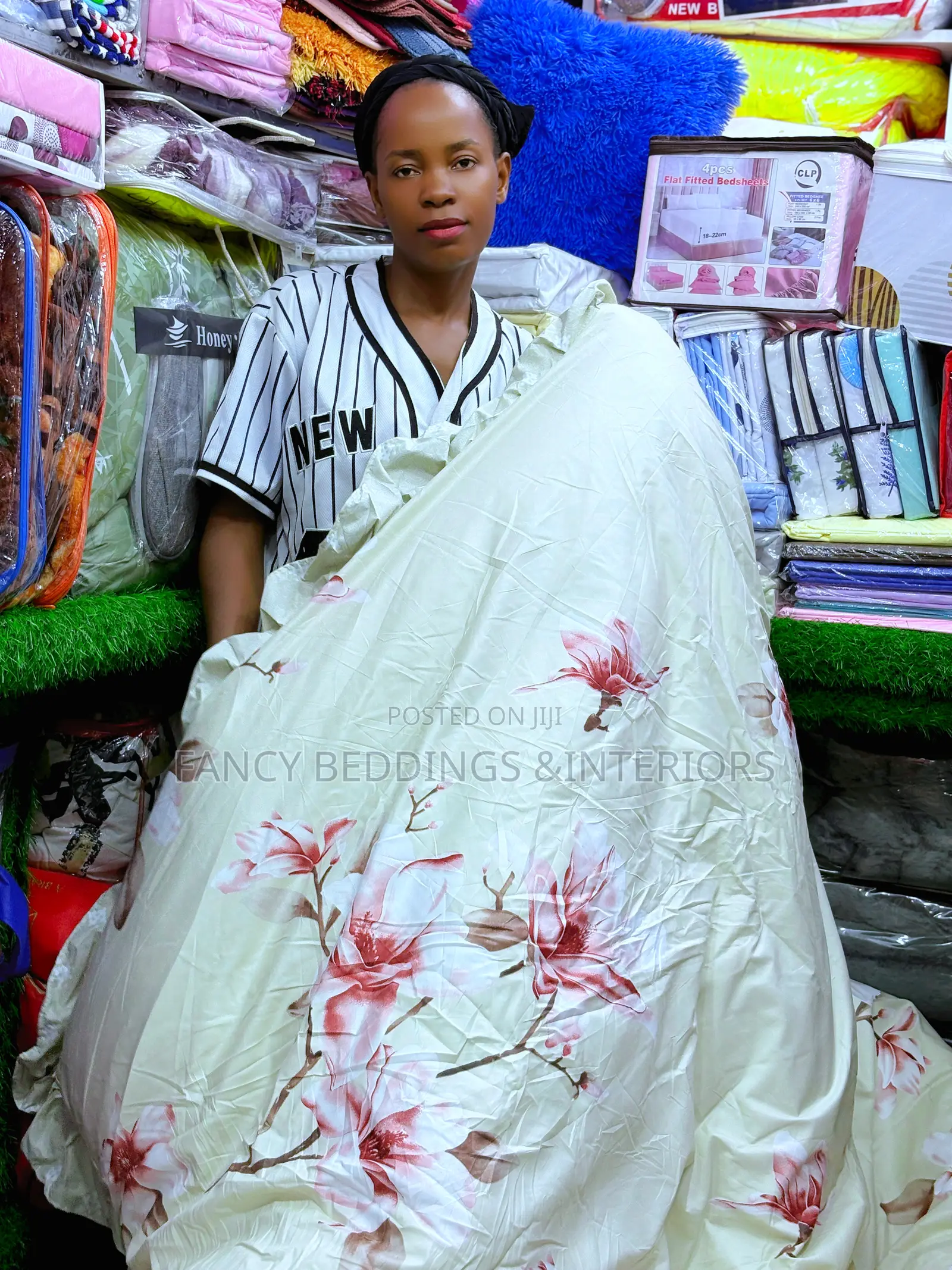 Pure Cotton Bedcover (12pcs) Floral