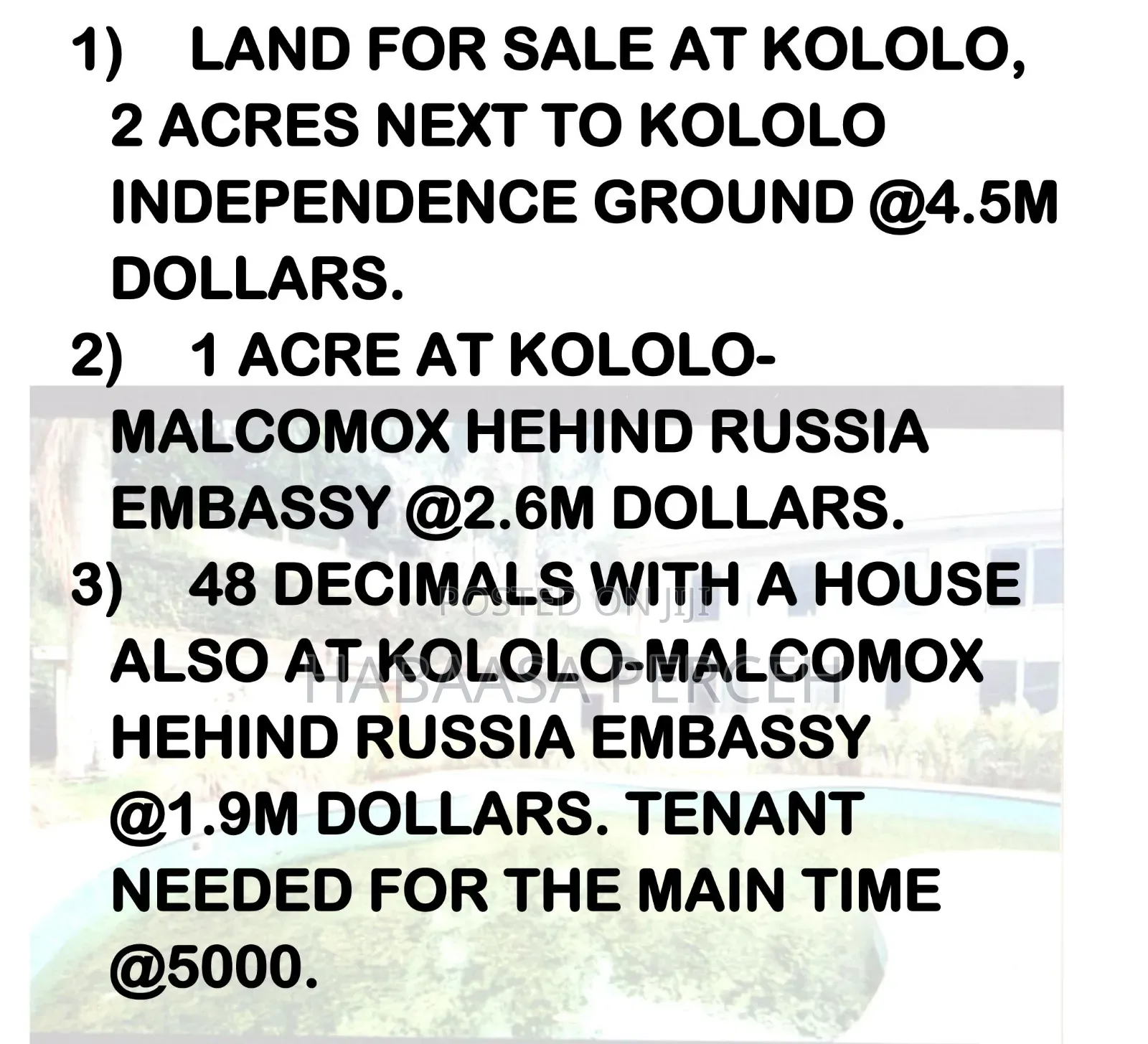 Land for Sale in Kololo