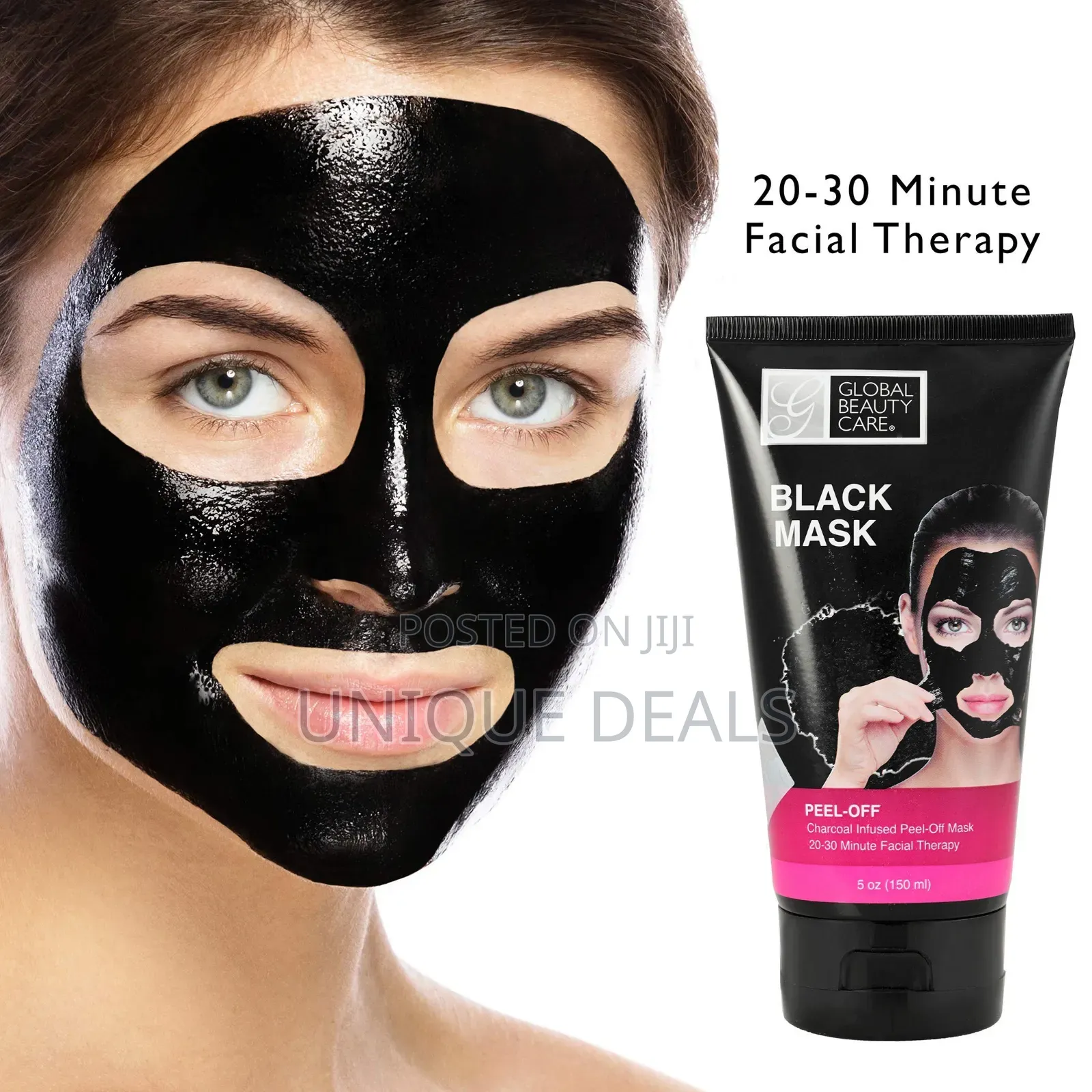 Beauty Care Black Mask: Charcoal Infused Peel-Off Mask