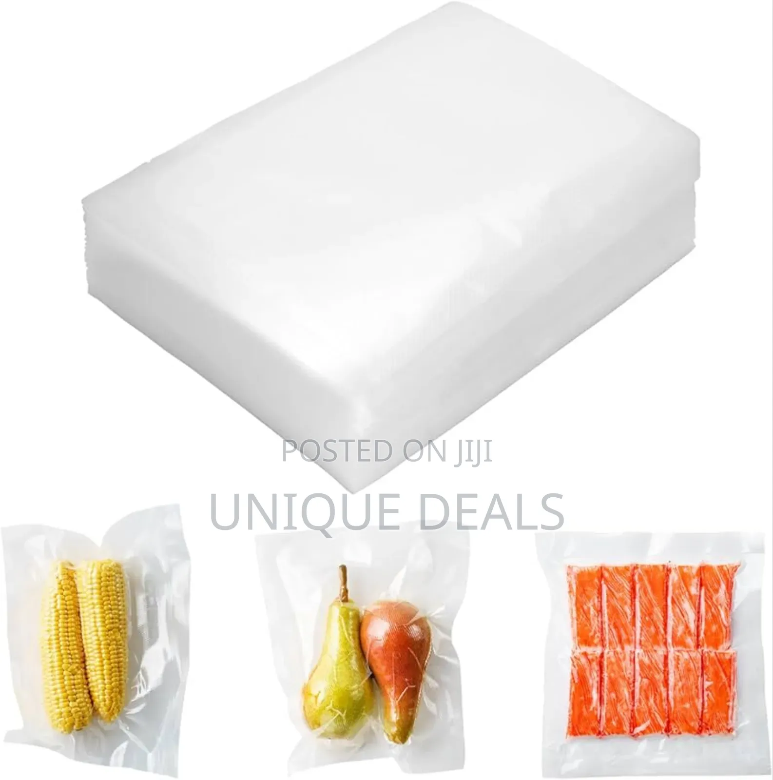 100 PCS - 25x20cm Vacuum Food Sealer Bags,