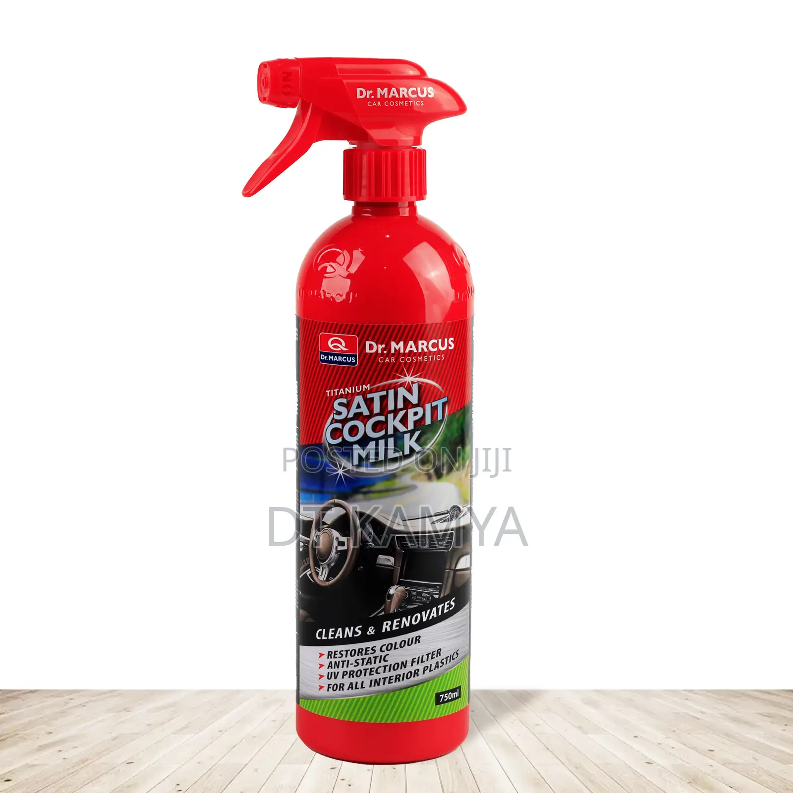 Dr. Marcus Satin Cockpit Milk - Car Dashboard Plastic Cleaner 750ml