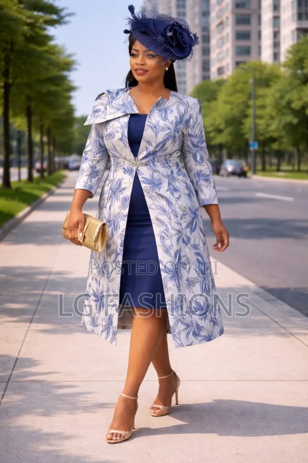 Two Piece Dress and Matching Jacket