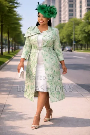 Two Piece Dress and Matching Jacket