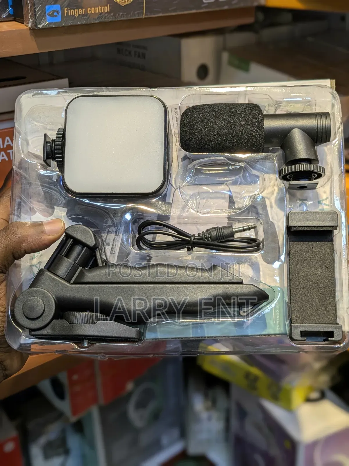 Ay-49 Video Making Kit – Ring Light, Tripod, Mic for Tiktok/Youtube
