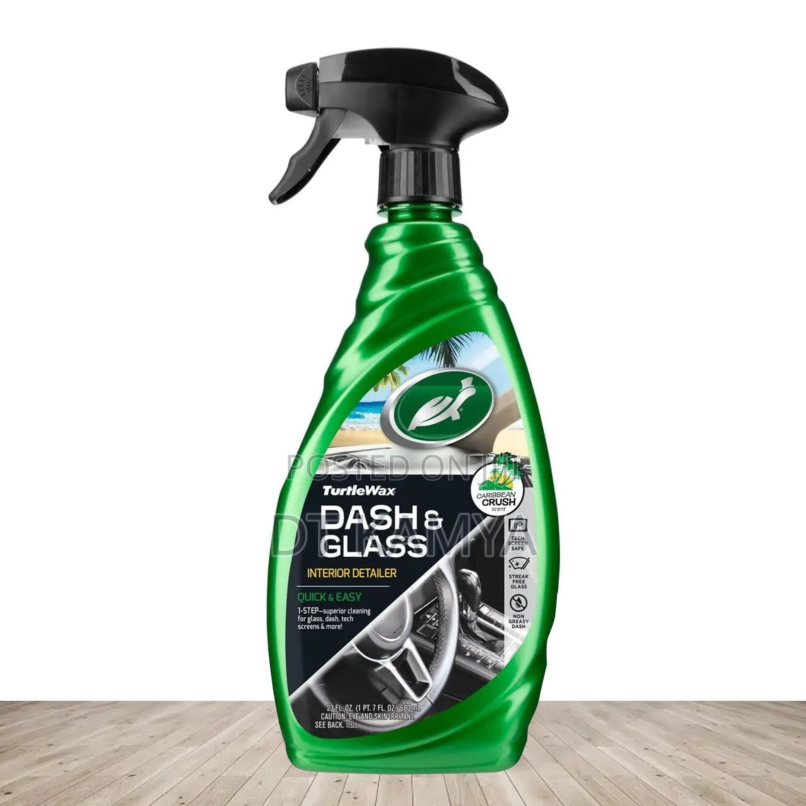 Dash Glass Interior Detailing Cleaner - Cleans Dashboards Glasses