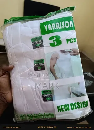 Yarrison Vests in Packs if 3