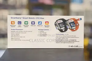 Smartbarry C92 Max Smartwatch With Simcard Slot and Camera
