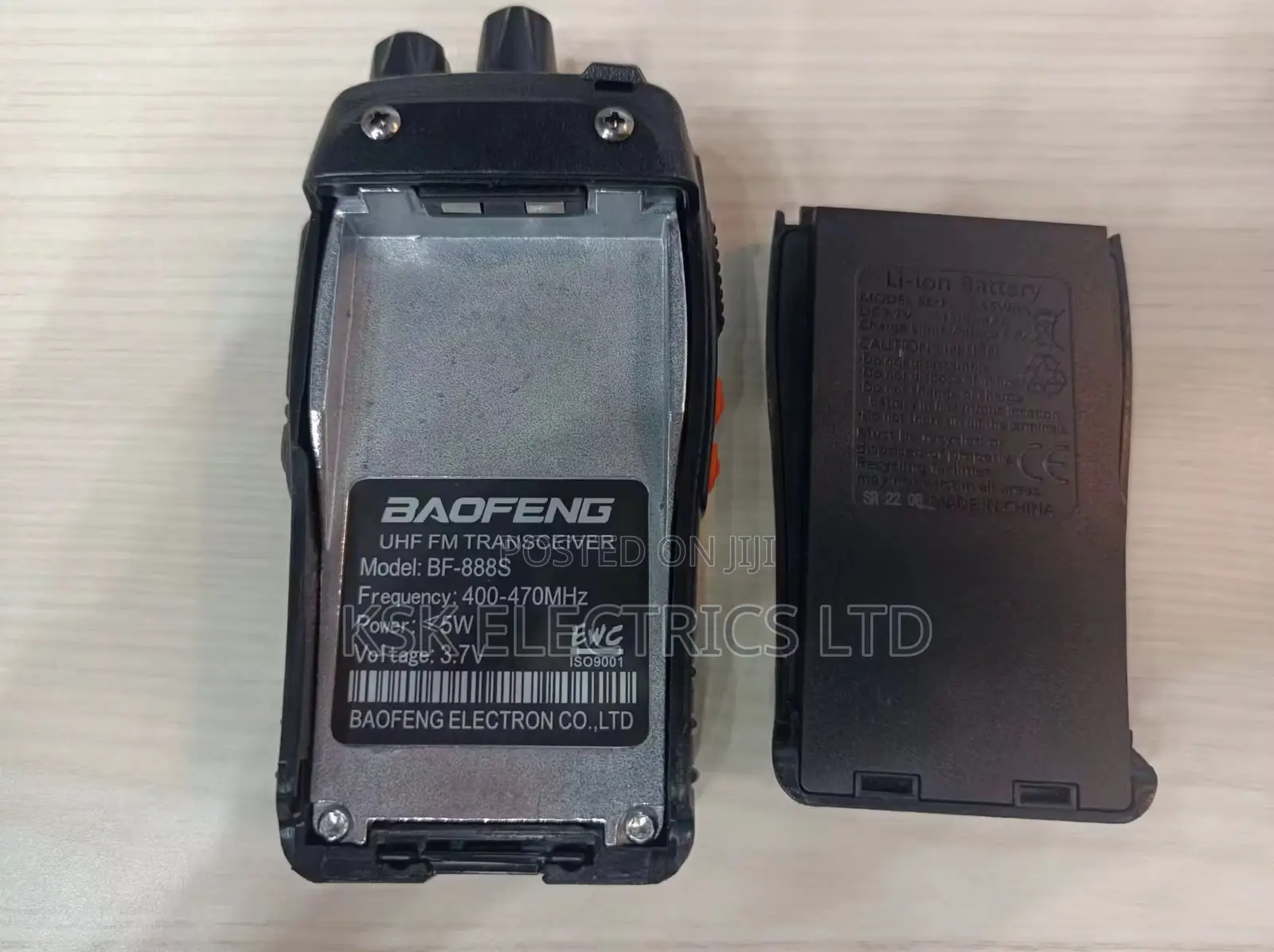 Baofeng Bl-1 Li-Ion Battery for Analog Two-Way Radio Walkie Talkie 5w