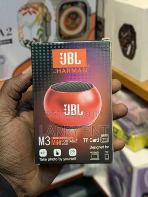 JBL M3 Mini Portable Speaker – Bluetooth, Loud Bass, Small Size