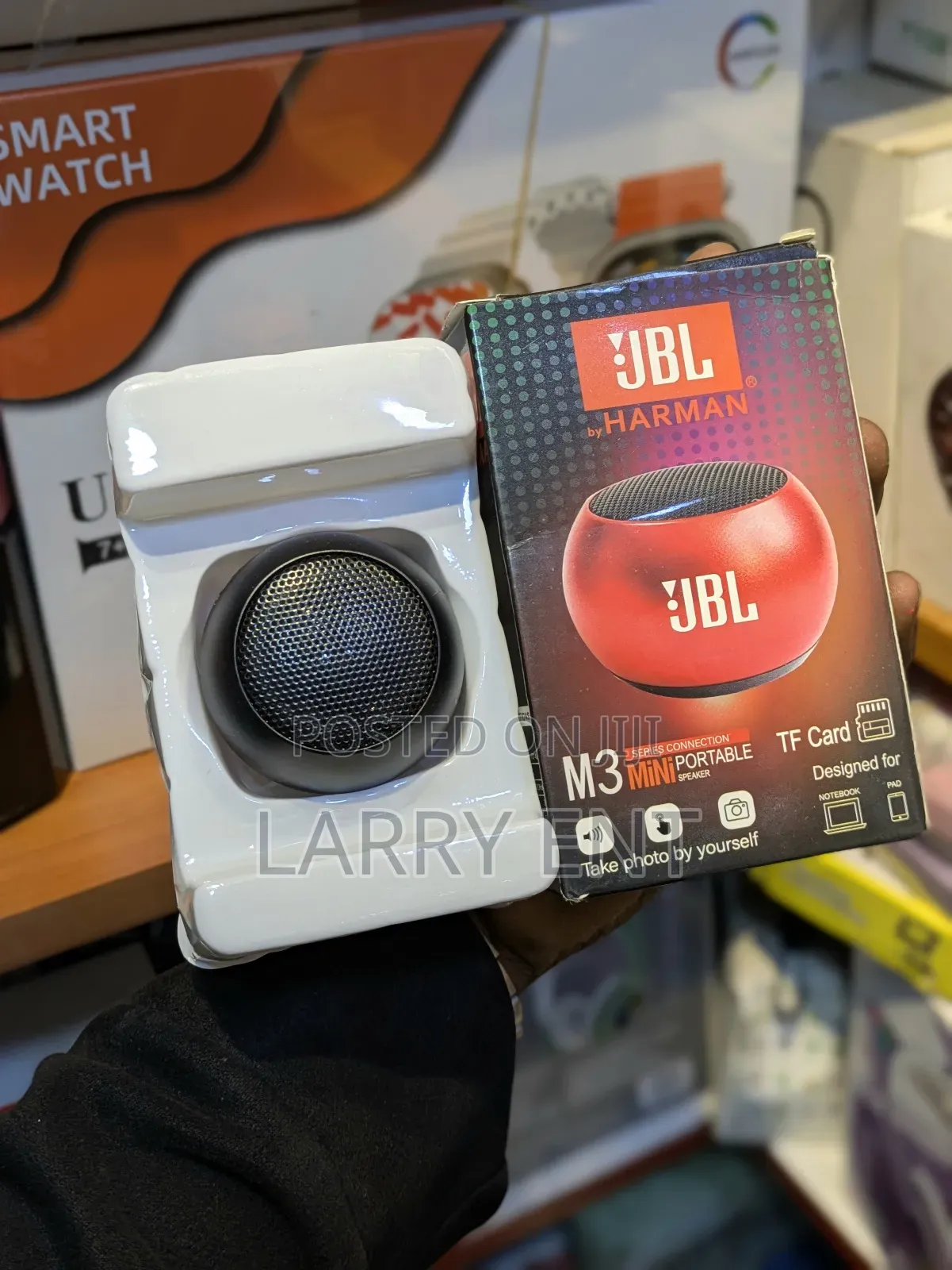 JBL M3 Portable Speaker – Small Size, Strong Sound, Long Battery Life
