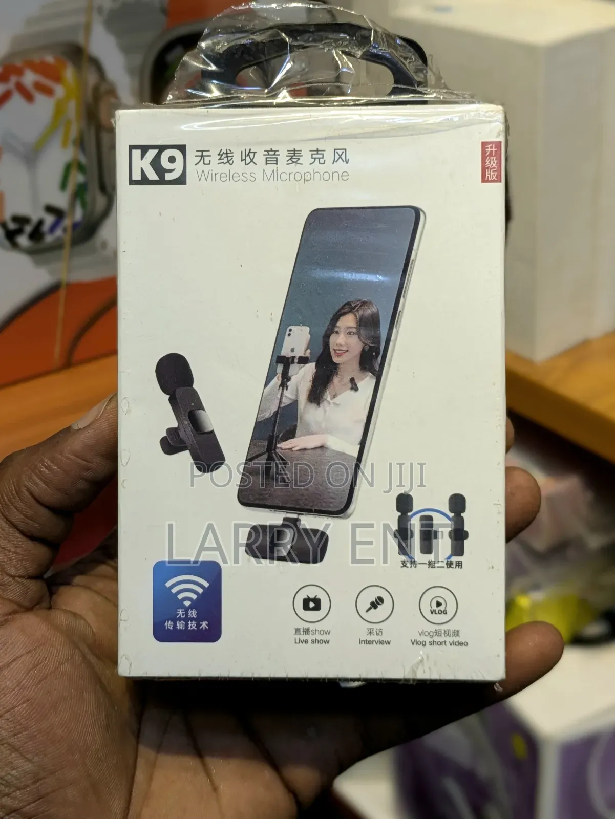  Wireless Microphone – Clear Audio, Noise Reduction, Plug Play