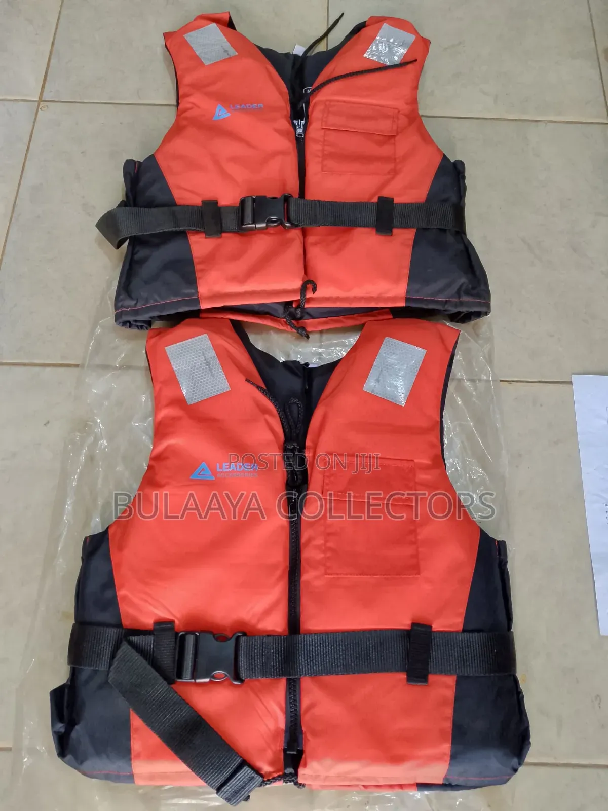 Leader Life Jacket Designed For Water Safety And Flotation, Uk Used.