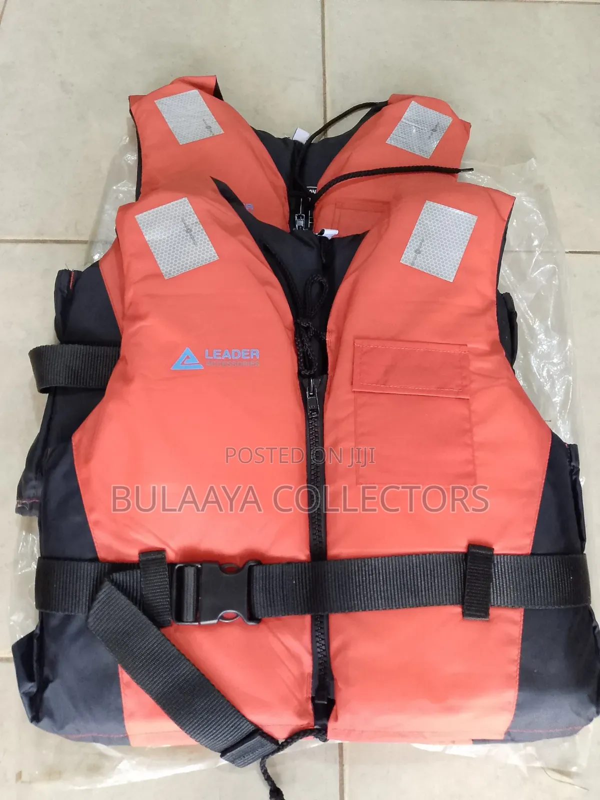 Leader Life Jacket Designed For Water Safety And Flotation, Uk Used.