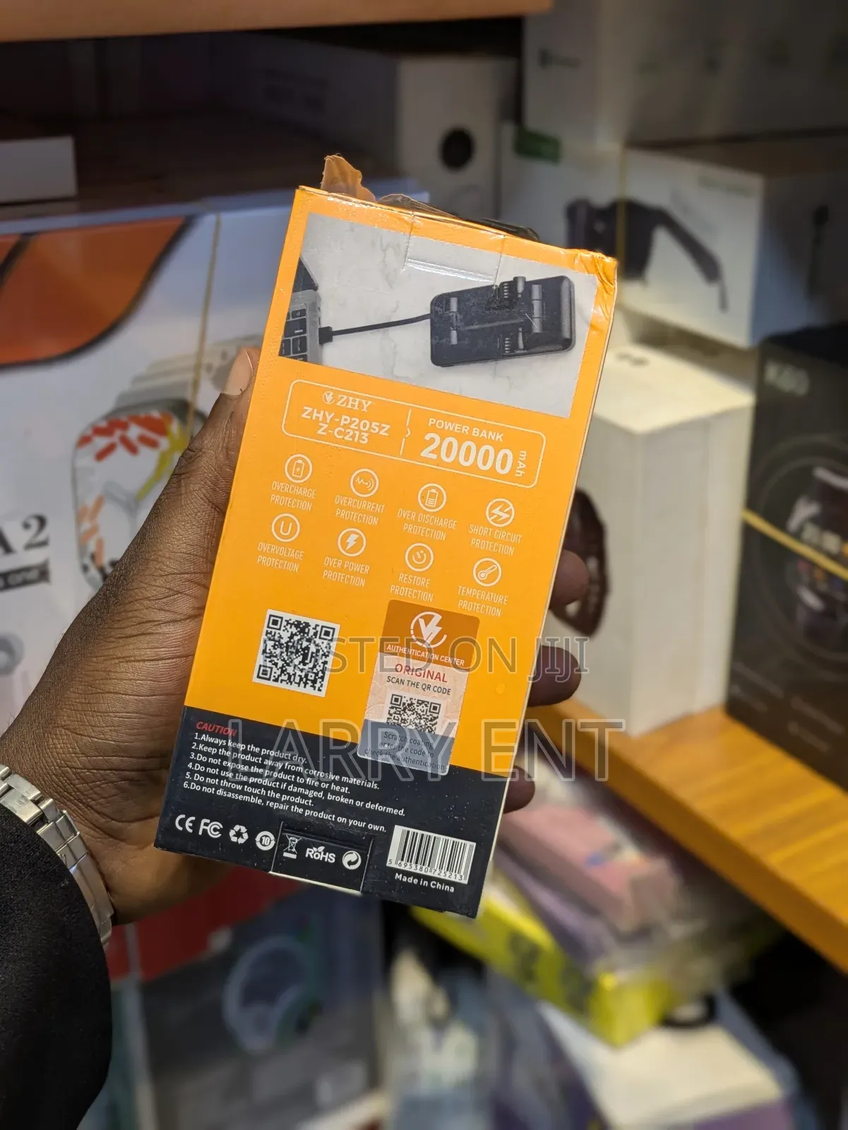 20000mah Power Bank With Phone Stand – Fast Charge, Portable