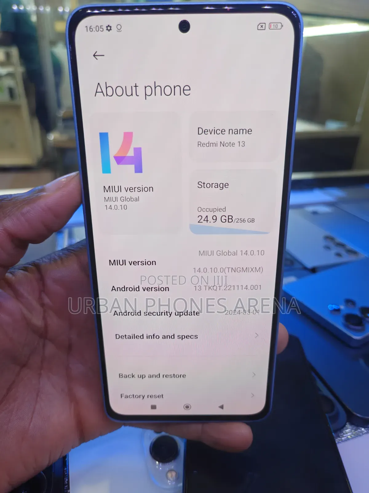 Xiaomi Redmi Note 13 256 GB Blue