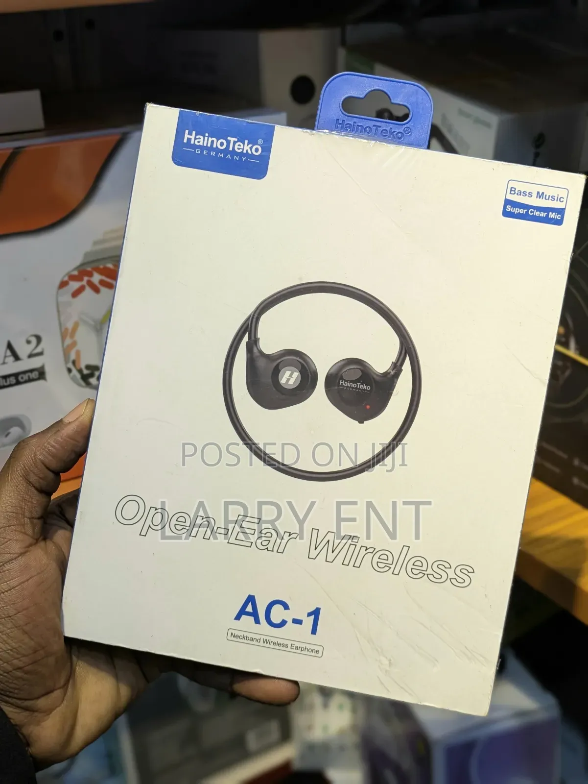 Open Ear Bluetooth Headphones Ac-1 – Wireless,Safe Listening,Battery