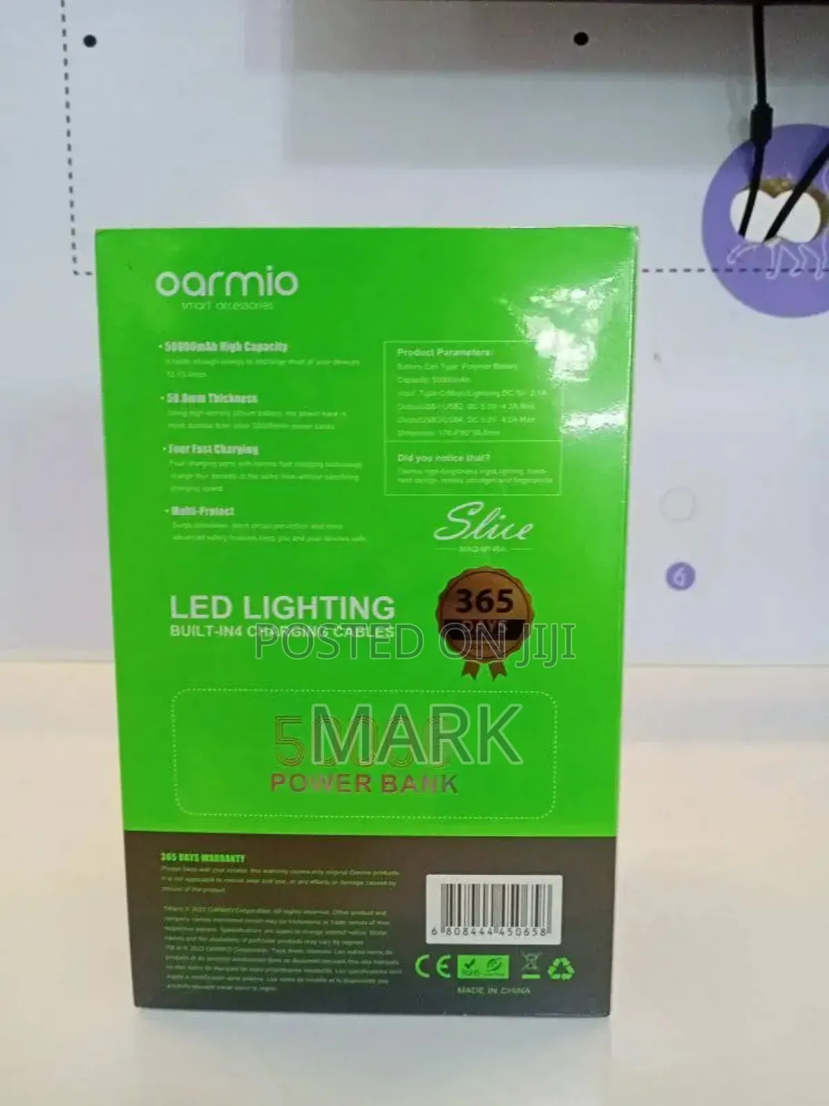 Oarmio Solar Charge Power 50000mah