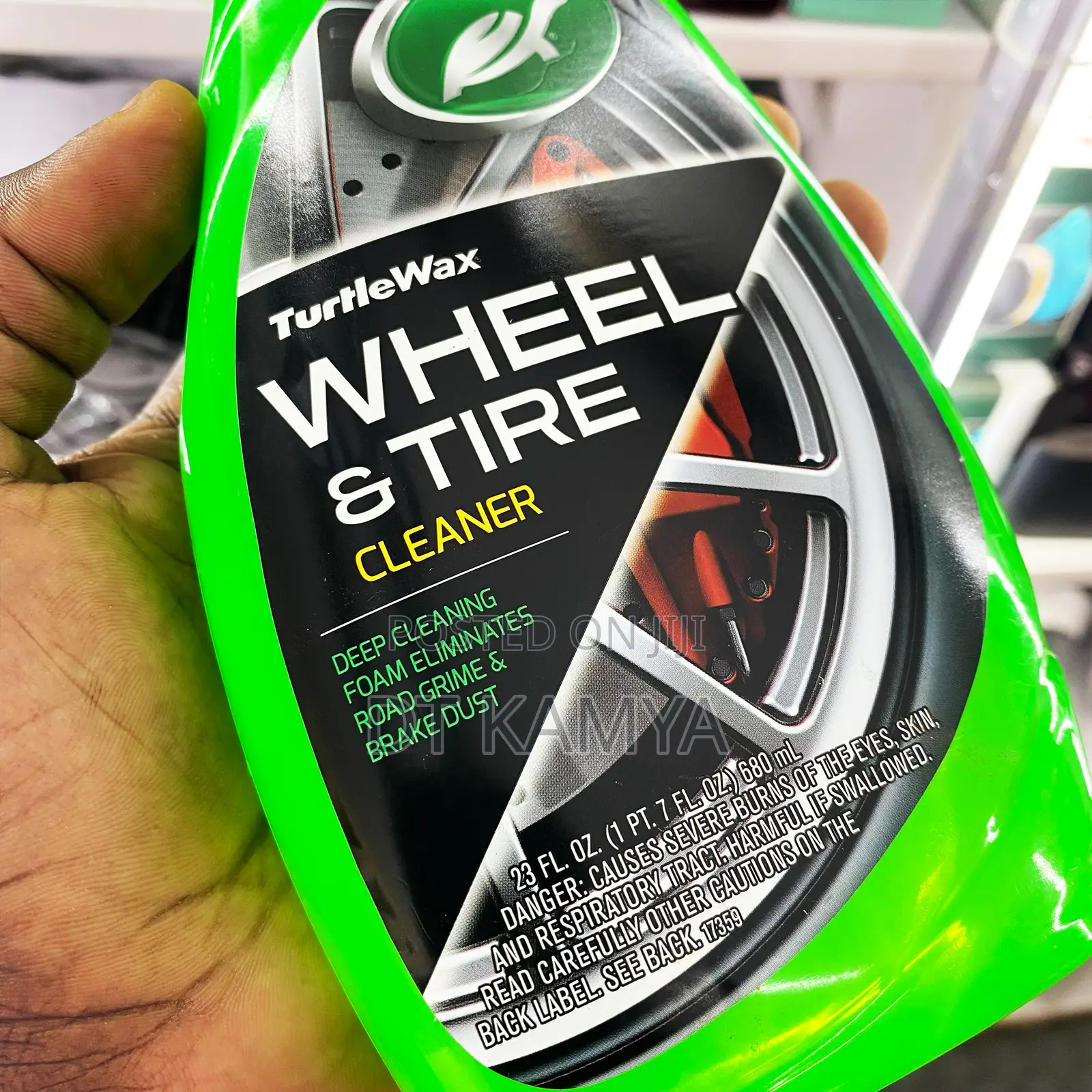 Turtlewax Wheel Tire Cleaner - Removes Residues From Car Tires