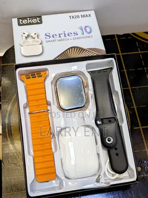 Tx20 Max Smart Watch With Wireless Earbuds – Fitness, Notifications