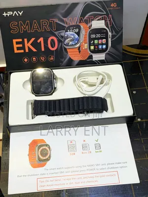 Ek10 4g Smartwatch With Sim Card Slot-Calls, Whatsapp, No Phone Needed