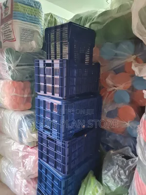 Consider Blue Plastic Store Crates Plastic Crates