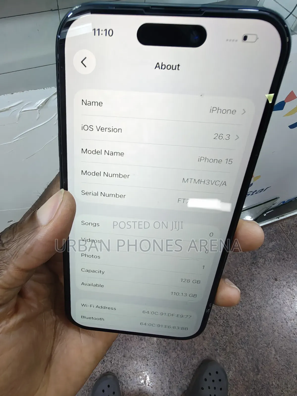 Apple iPhone 15 128 GB Black