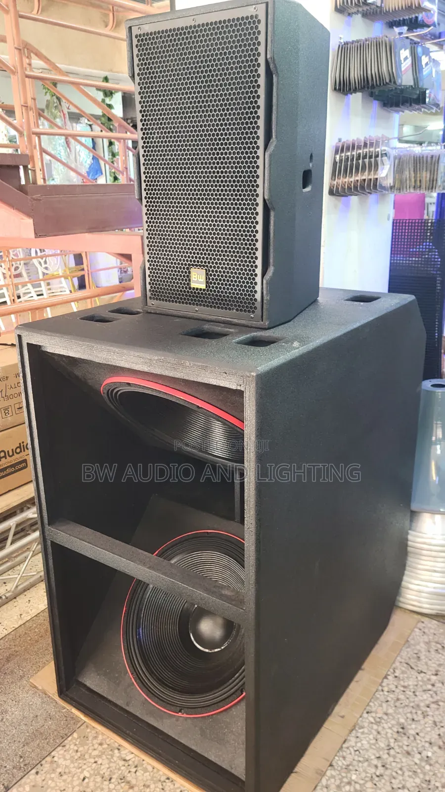 Bass Speaker Bw Audio 100dx 4000w