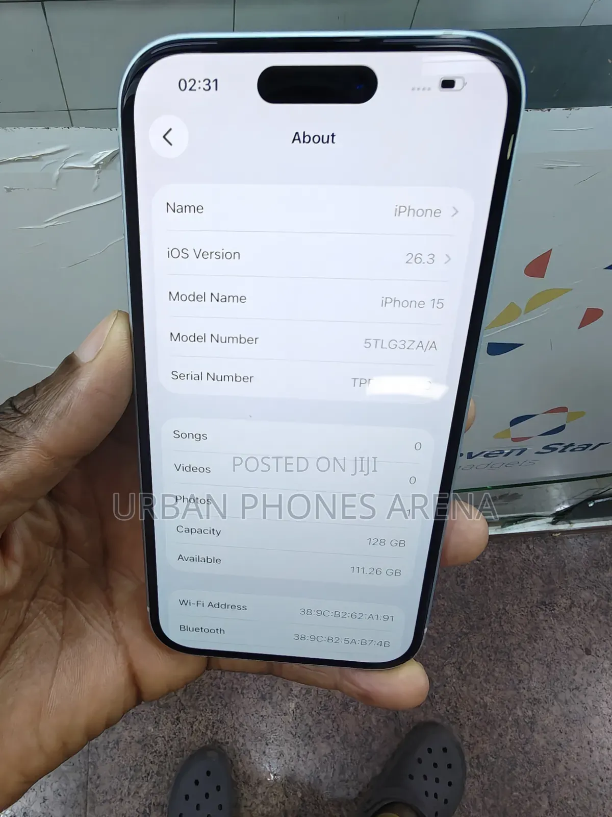Apple iPhone 15 128 GB White