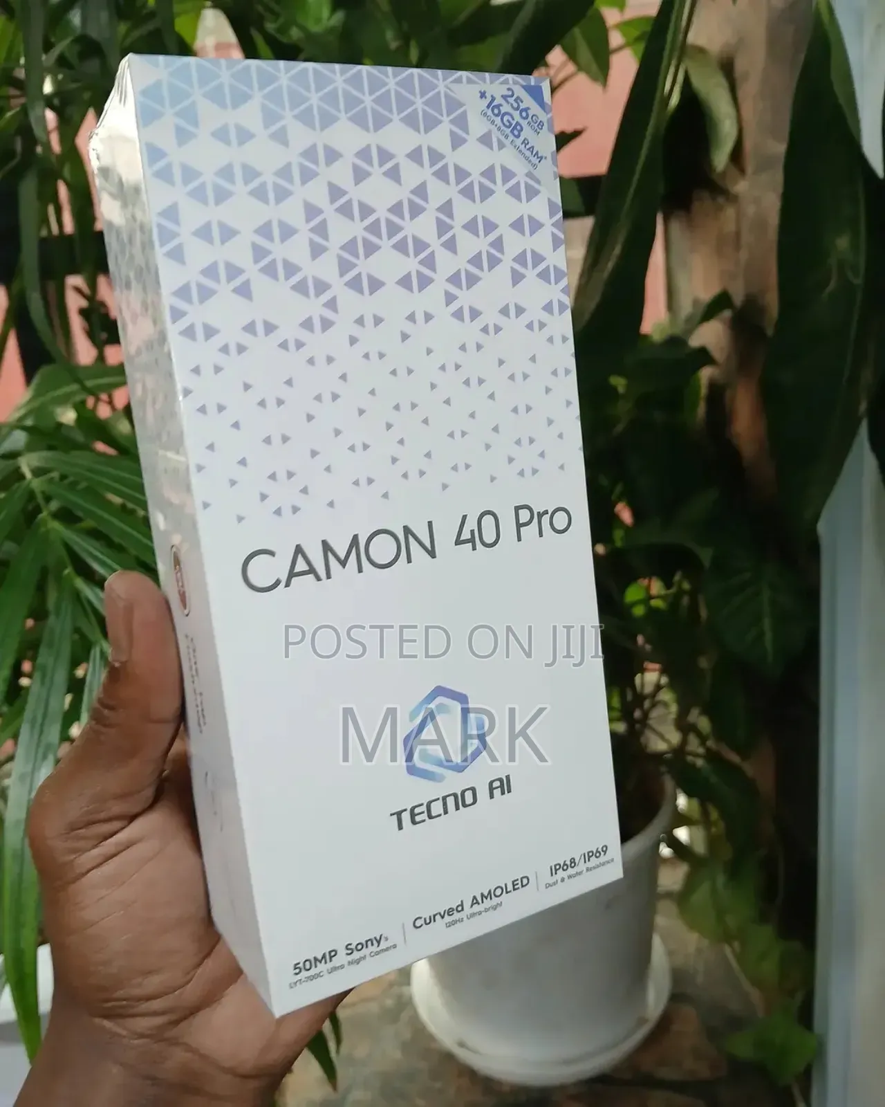 New Tecno Camon 40 Pro 5G 256 GB Black
