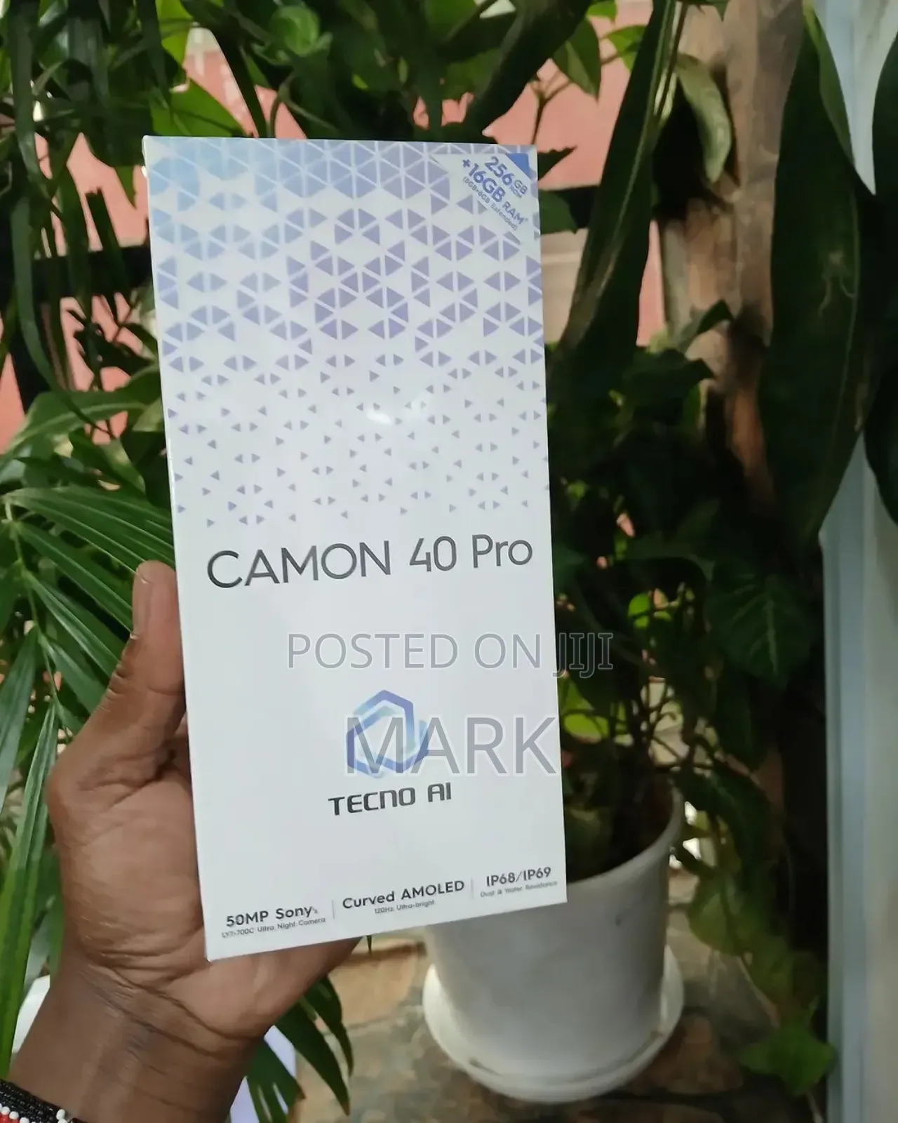 New Tecno Camon 40 Pro 5G 256 GB Black