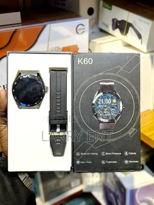  Round Smartwatch – Stylish Design, Bluetooth, Fitness Tracker