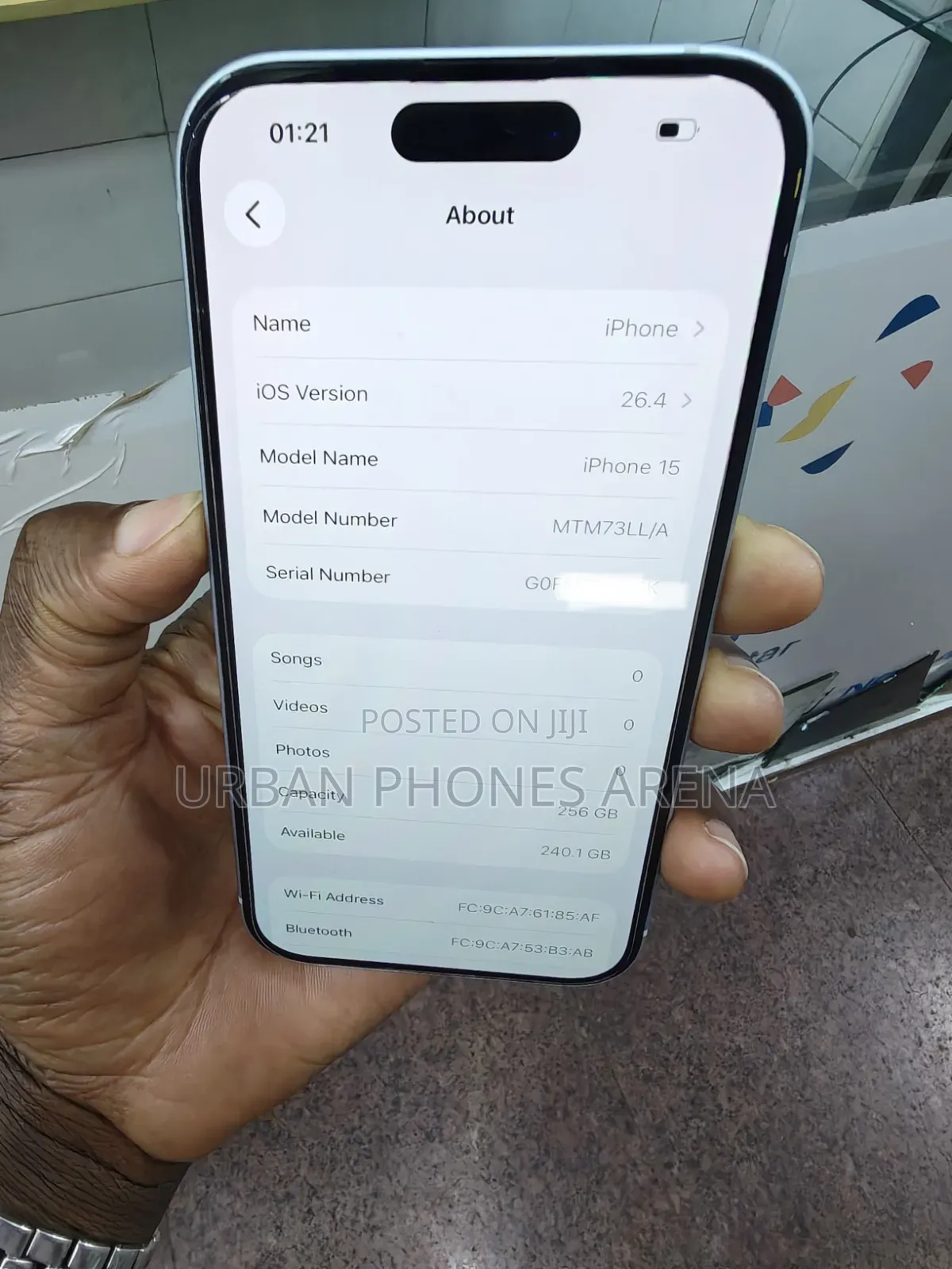 Apple iPhone 15 256 GB White