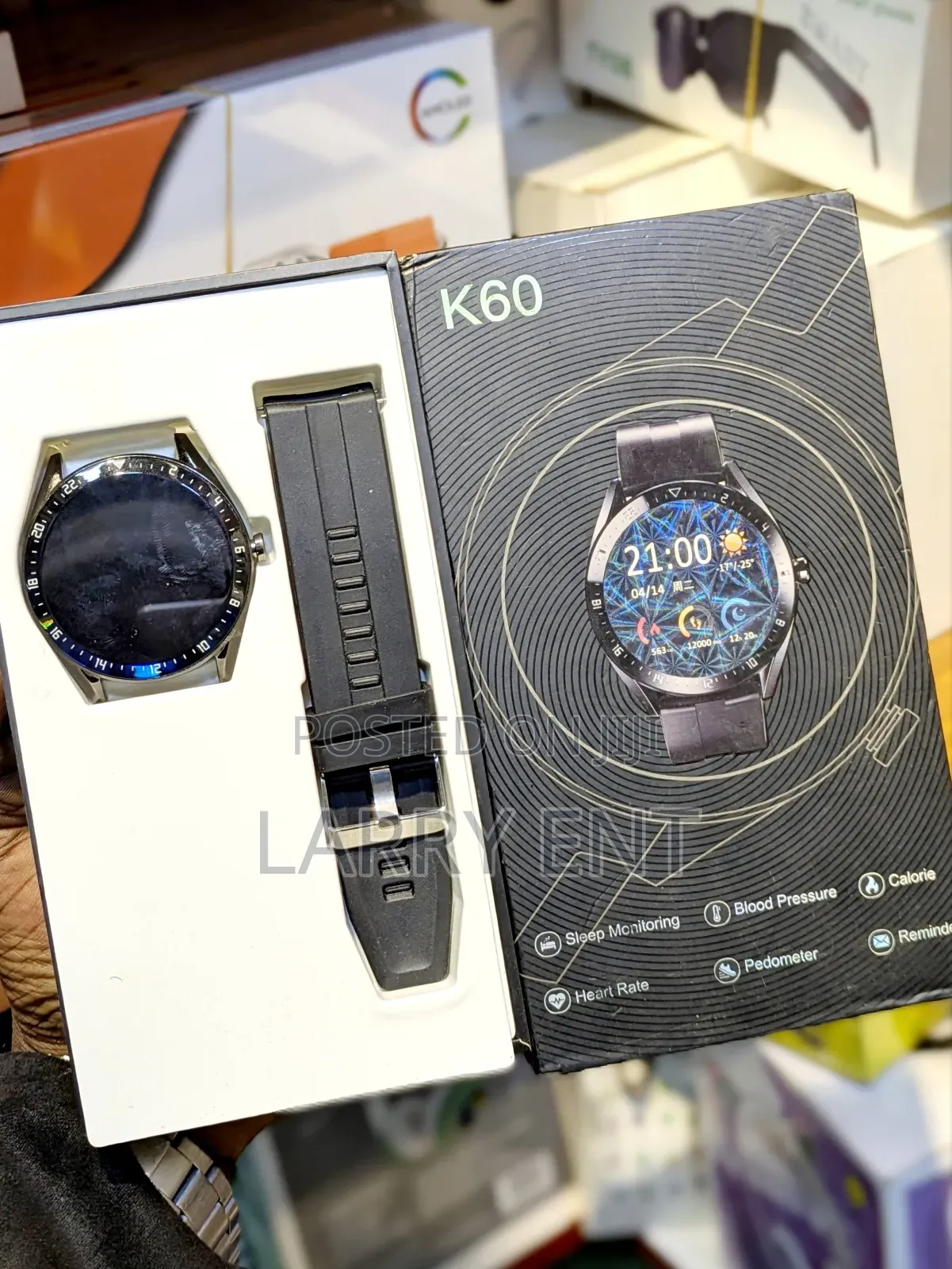 Round Smartwatch – Elegant Look, Sports Modes, Android iPhone