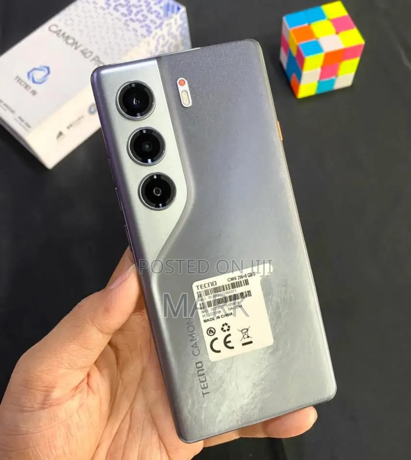 New Tecno Camon 40 Pro 5G 256 GB Gray