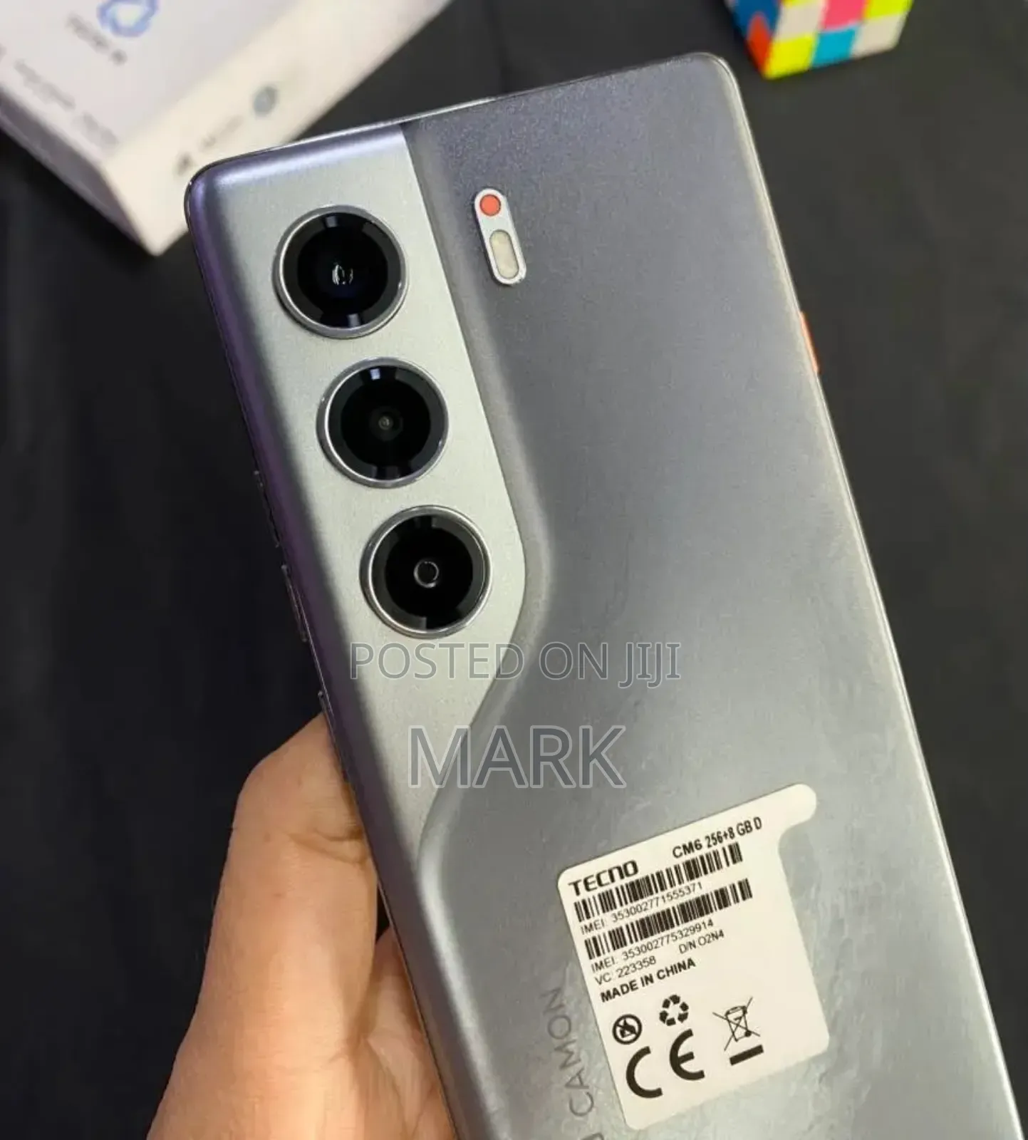 New Tecno Camon 40 Pro 5G 256 GB Gray