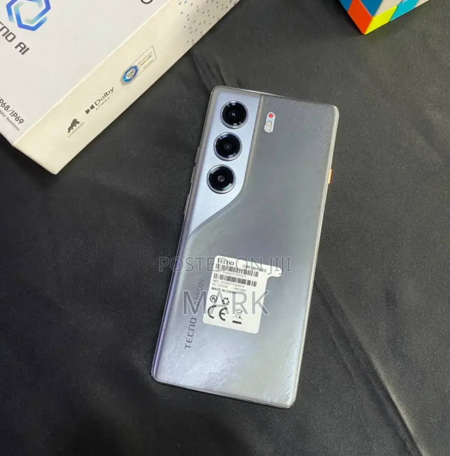 New Tecno Camon 40 Pro 5G 256 GB Gray