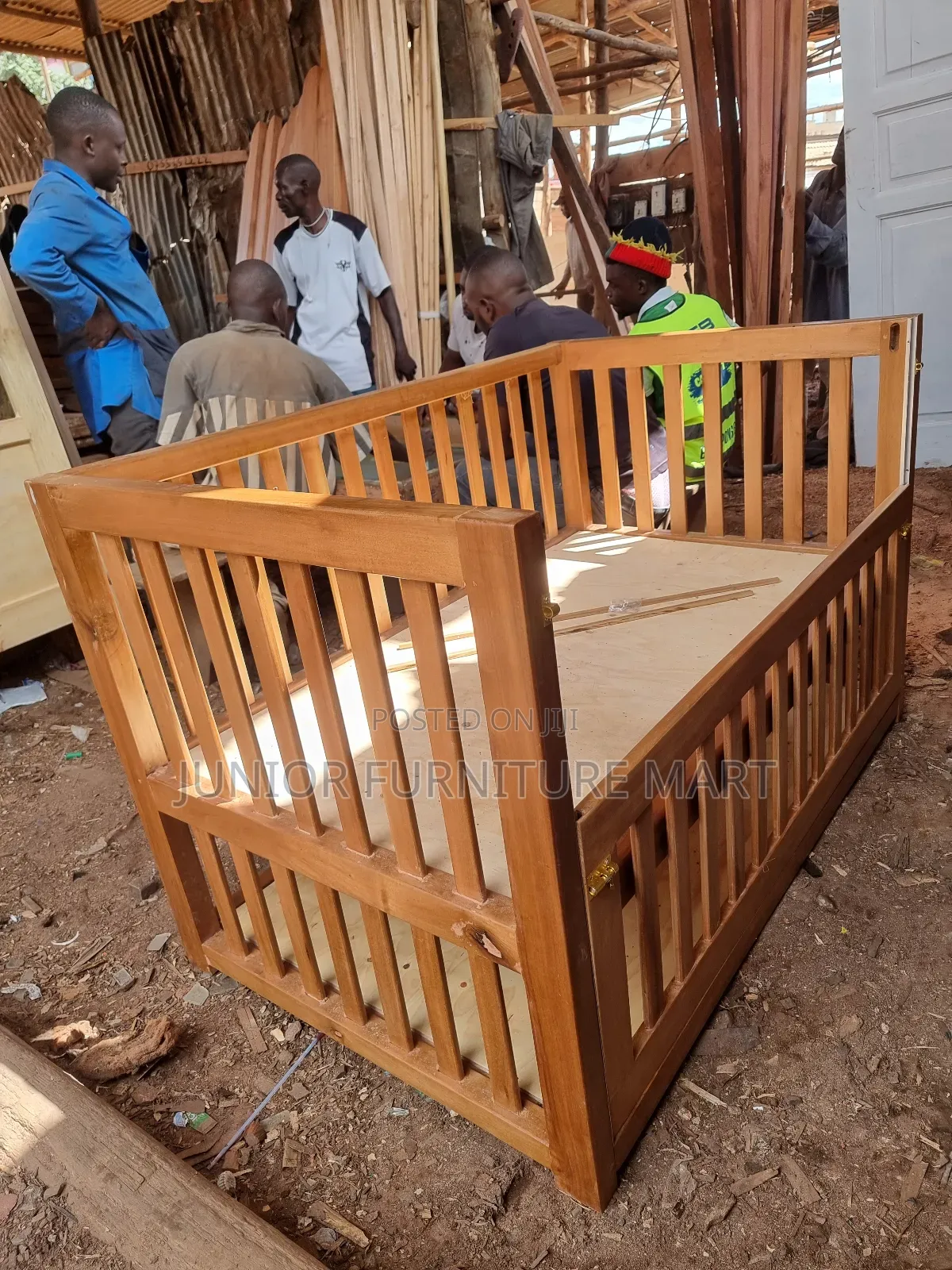 Hardwood Baby Crib