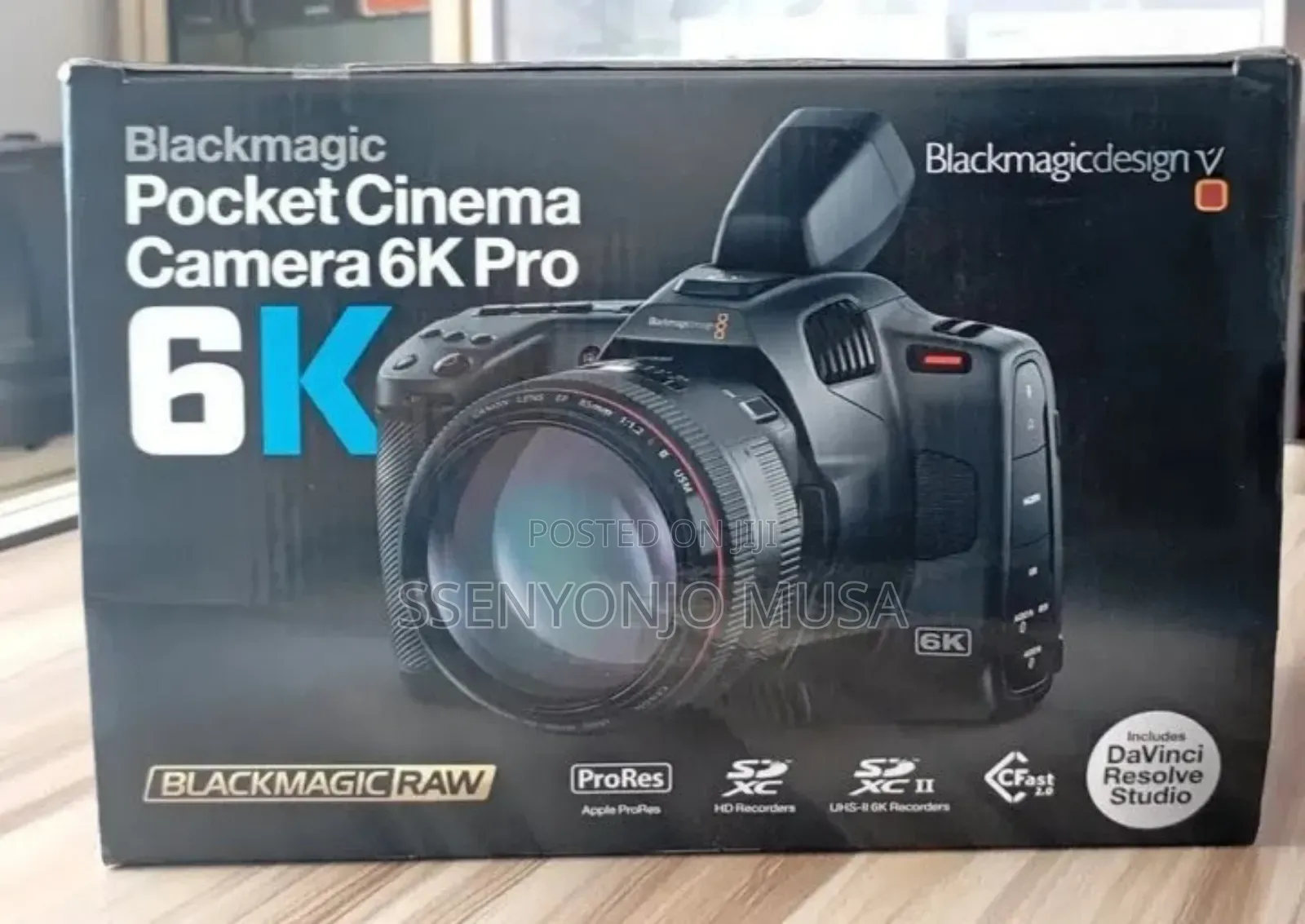 Blackmagic Design Pocket Cinema Camera Pro – Cinema Camera