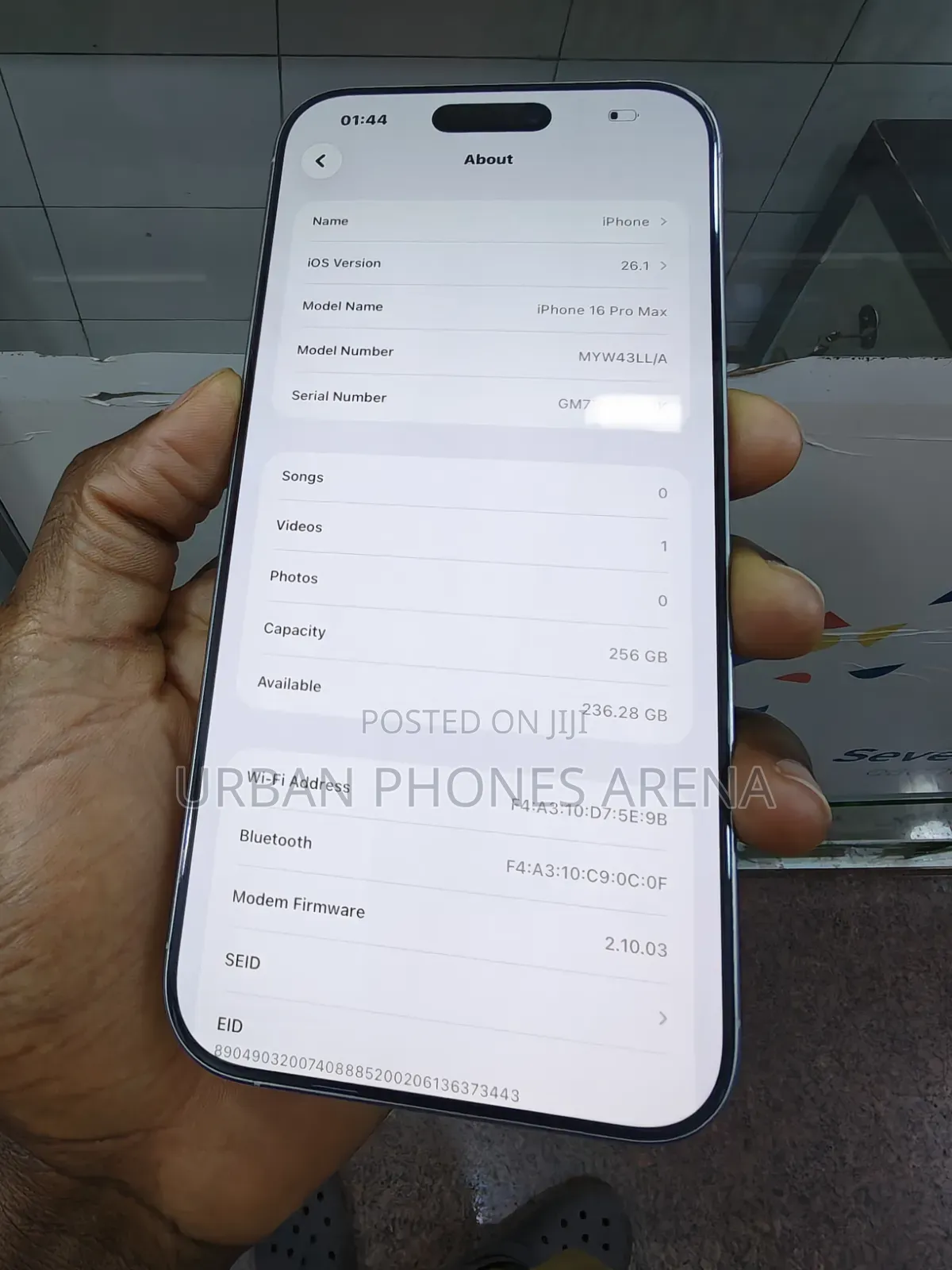 Apple iPhone 16 Pro Max 256 GB White