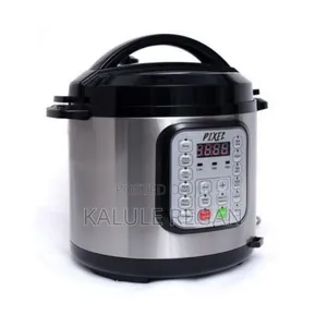 Pixel Multi-Function Electric Pressure Cooker With Steamer - Silver
