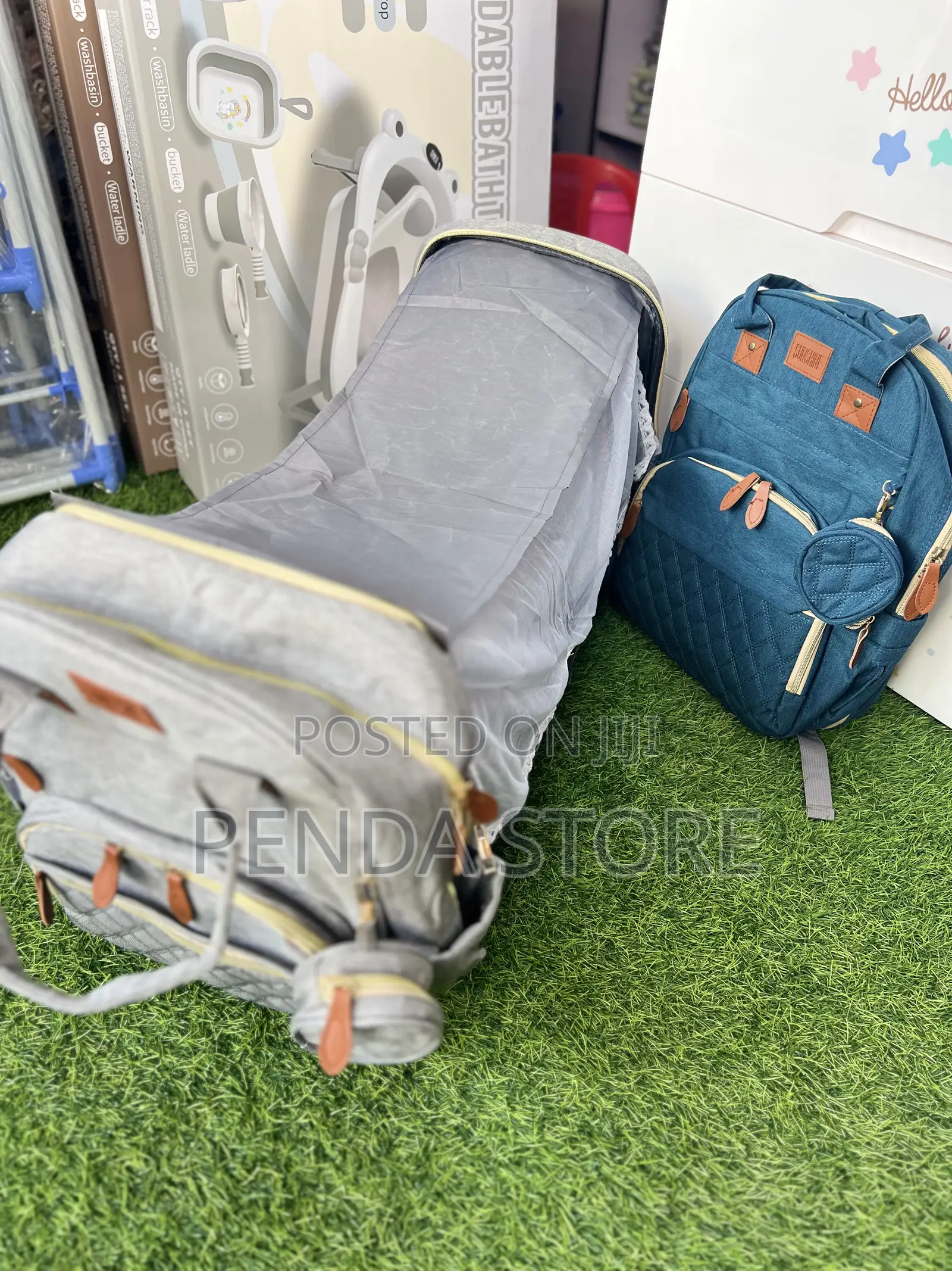 Newborn Bed And Bag – Infant Portable Lounger With Carry Bag