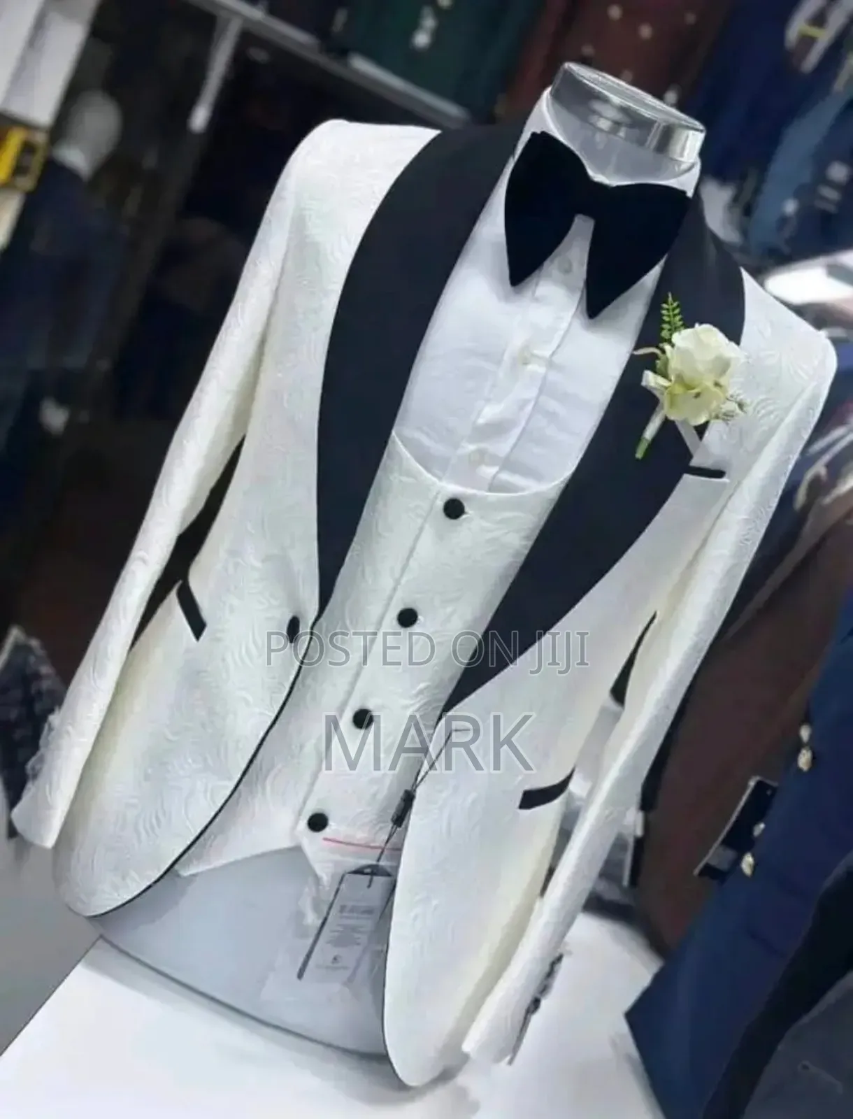 Weddings Tuxedos in White Black
