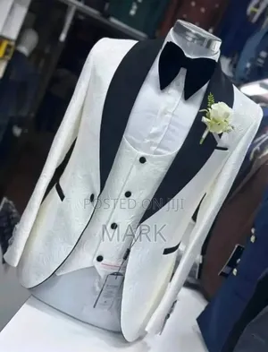 Weddings Tuxedos in White Black